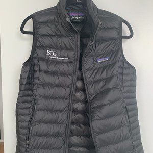 Black BCG Patagonia Puffer Vest - Size M